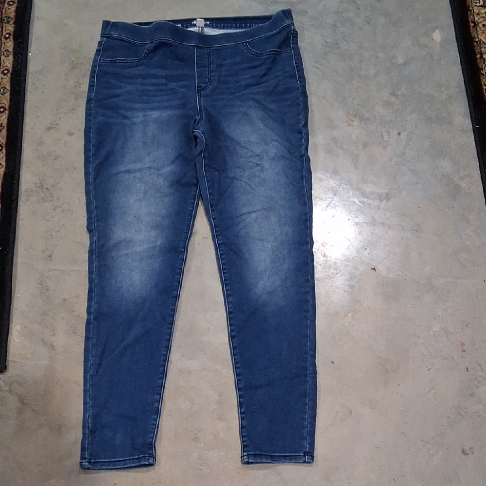 Style & Co. Blue Jeggings with Tapered Fit